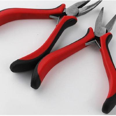 2pcs Flat/Bent Nose Multifunctional Hook Remover Line Cutter Multitool Fishing Tackle Fishing Hook Pliers with Handle