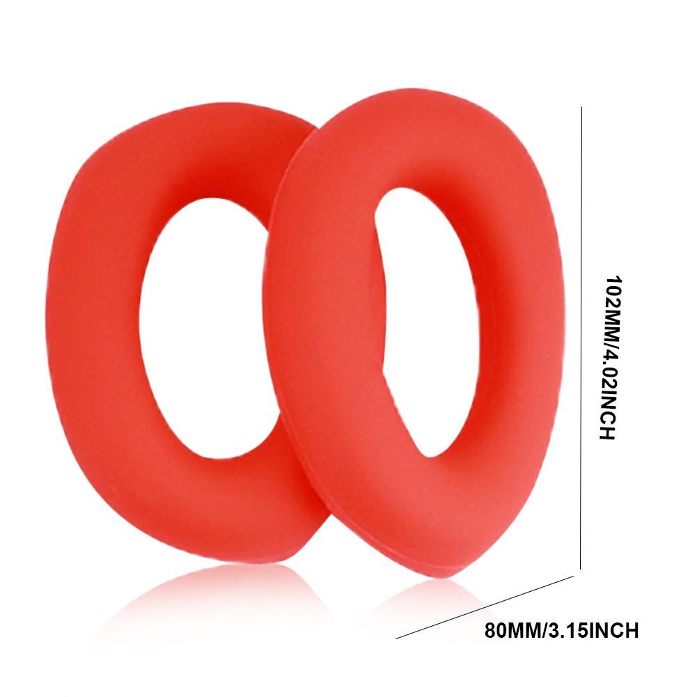 2pcs Silicone Earpad Covers Replacement Noise Reduction Ear Pads Cover Protector Sweat-Proof for Sony WH-1000XM5 Earphone