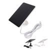 Kamera-Solarpanel, IP65, wasserdicht, Kamera-Ladegerät, 5 V, 4 W, hohe Effizienz für USB C