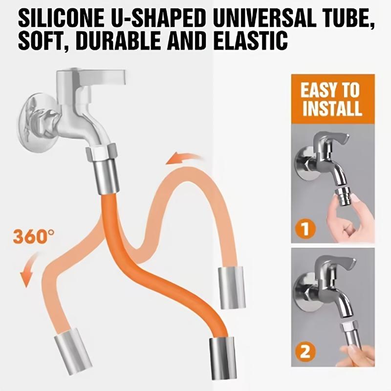 Faucet Extension Shaping Tube Balcony Mop Pool Faucet Extension Extender