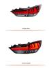 LED Taillight Assembly for 16-19 Lexus RX with Sequential Turn Signal