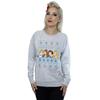 Disney Princess Womens/Ladies Christmas Faces Sweatshirt