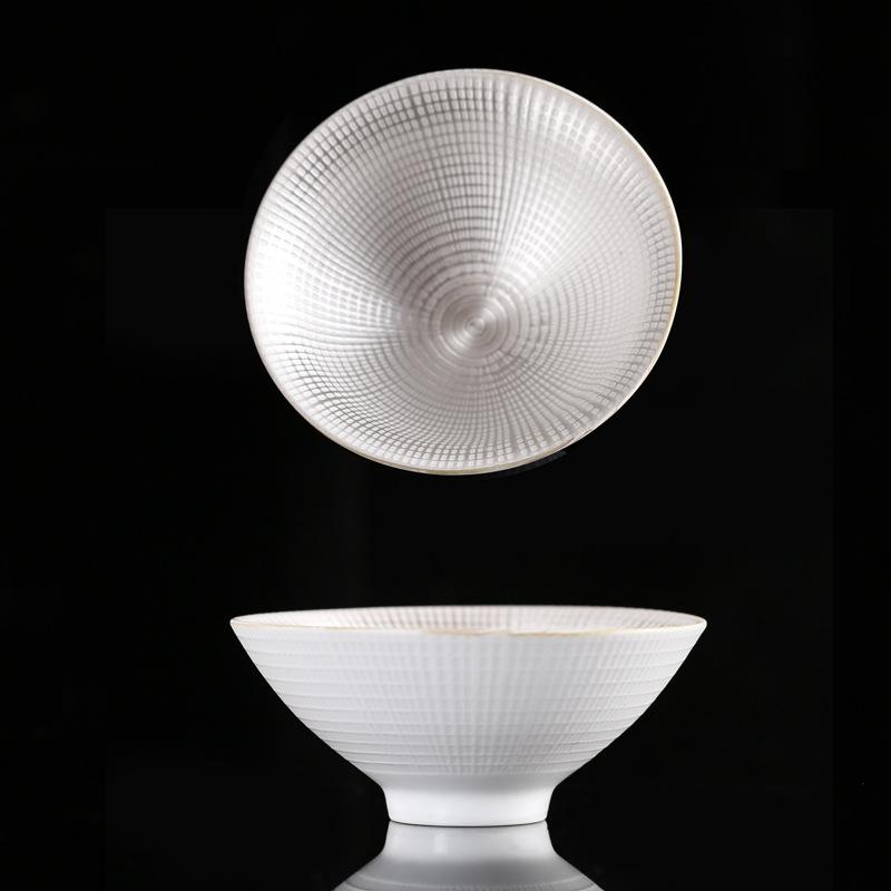 

75ML Pure Silver Tea Cup Ceramic Ware Inlaid with Silver Tea Bowl
