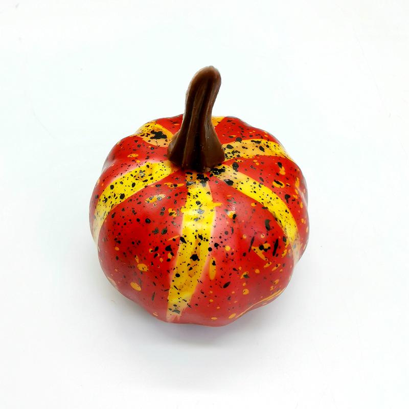 Colorful 5cm Foam Pumpkin Prop - Christmas Gift & Decor
