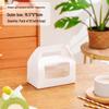 Swiss Roll & Mousse Dessert Packaging Box with Hand-Carry Feature for Whole and Half Rolls
