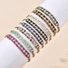 French Style Exquisite Handmade Natural Stone Bracelet Jewelry Bangle Bracelets For Women Gift Wholesale Textured