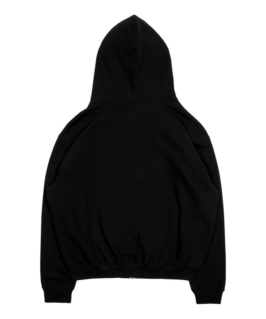 The Coldest Moment Tcm Ethnic Hooded Zip-Up (Black)