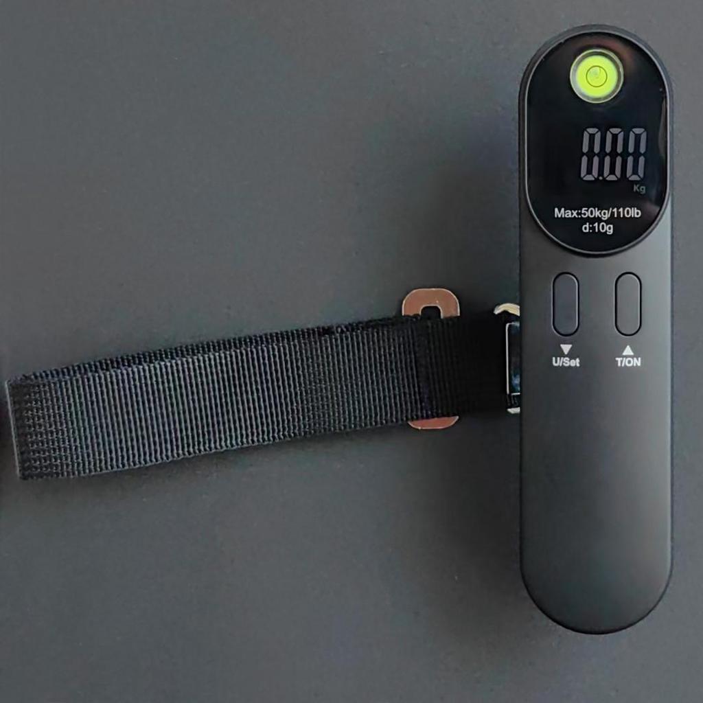 Rechargeable 50kg Handheld Luggage and Fishing Scale