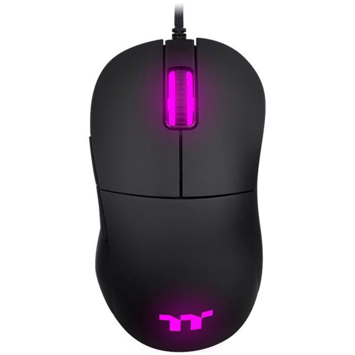 Souris de jeu - Thermaltake - Damysus RGB - Ergonomique - 16000 DPI - Filaire
