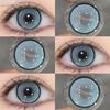 Eyeshare 1 Paar PRAG Kristall Kontaktlinsen für Augen Natürliche braune Linse Augen Make-up Kontaktlinsen Koreanische graue Linse