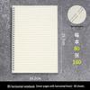 Creative Transparent Spiral Notebook - A6, A5, B5 Grid, Lined, Blank, Cornell Layouts