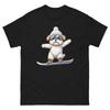 Shih Tzu Dog Snowboarding Fun Snowboarder T-Shirt
