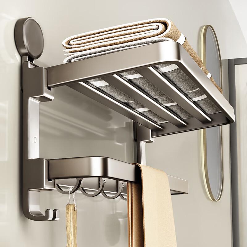 Starker Saug-Handtuchhalter zur Wandmontage ohne Bohren für Badezimmer