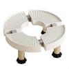 Heavy Duty Plastic Base Risers With Nonslip Feet Height Adjustable Air Conditioner Stand Flower Pot Wheel Round Tray M4YD