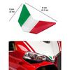 3D Italy Flag Limited Edition Sticker for Ducati Piaggio Vespa Motorcycle