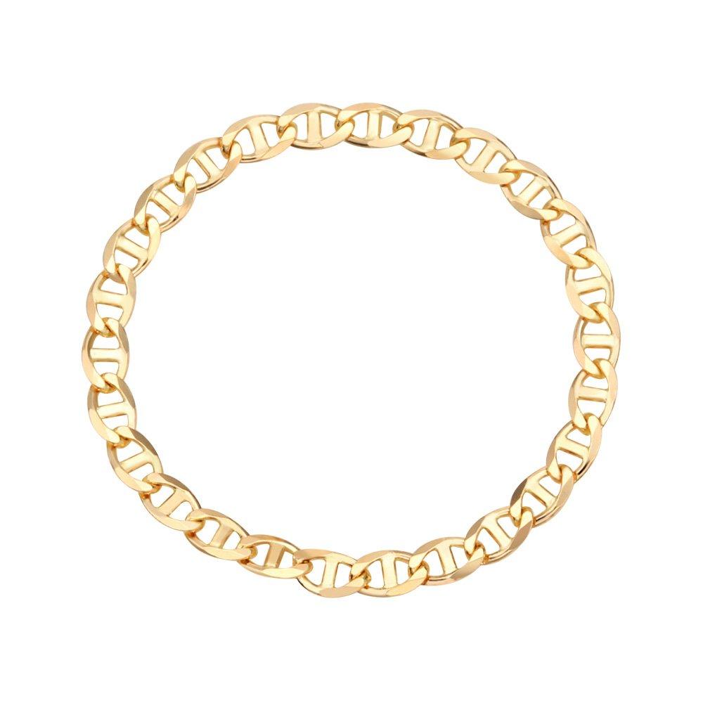

[Bnbgold] 14K/18K Cut Ladder Clip Ten-Season Chain Ring 1.5mm Gtr37423 14K yellow gold / Size: 09
