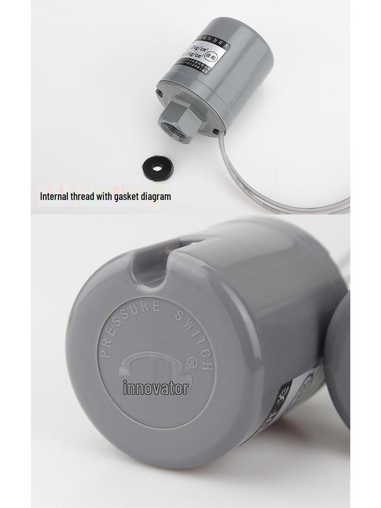 Automatic Adjustable Water Pump Pressure Switch & Flow Booster for Home Use