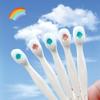 Mint Peach Flavored Bead Toothbrush Deeply Cleanses The Mouth Portable Mini Brush Suitable For Convenient Travel And Travel
