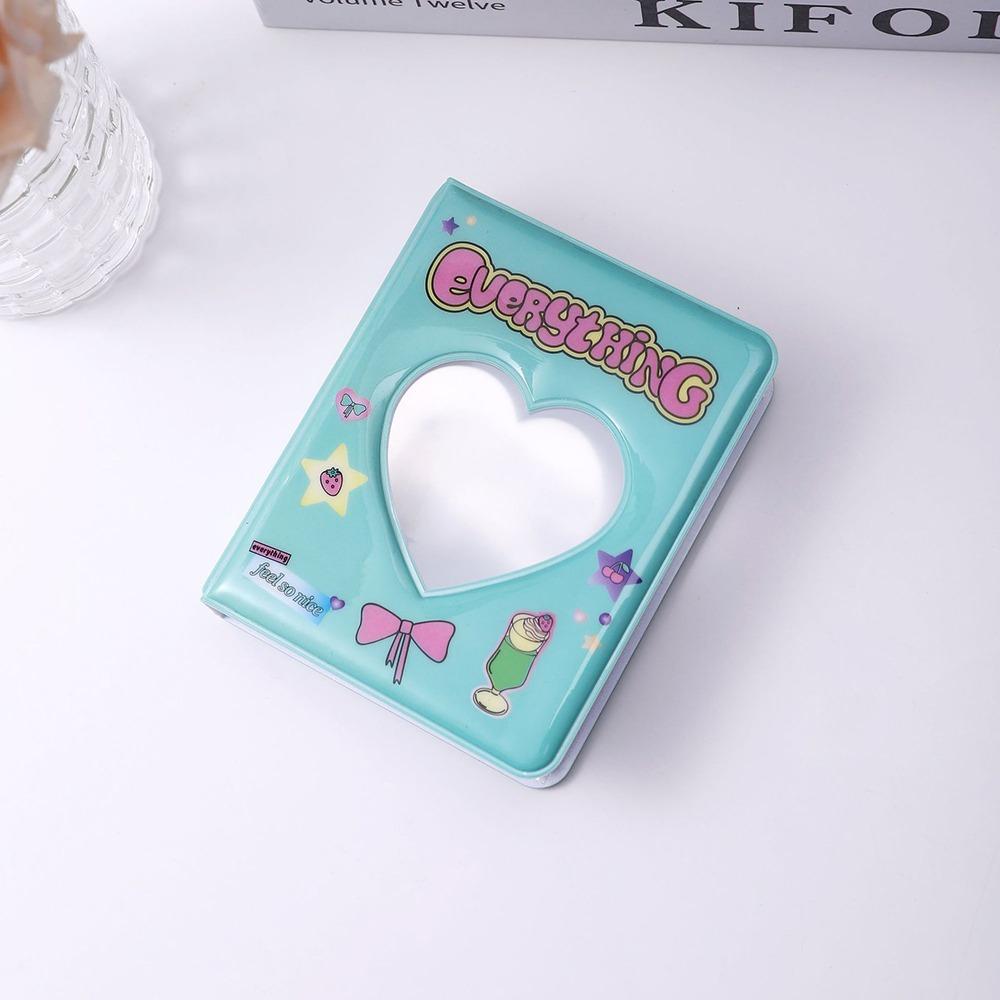 

36 карманов держатель для фотокарточек Love Heart держатель для фото мини-книга с именами 1