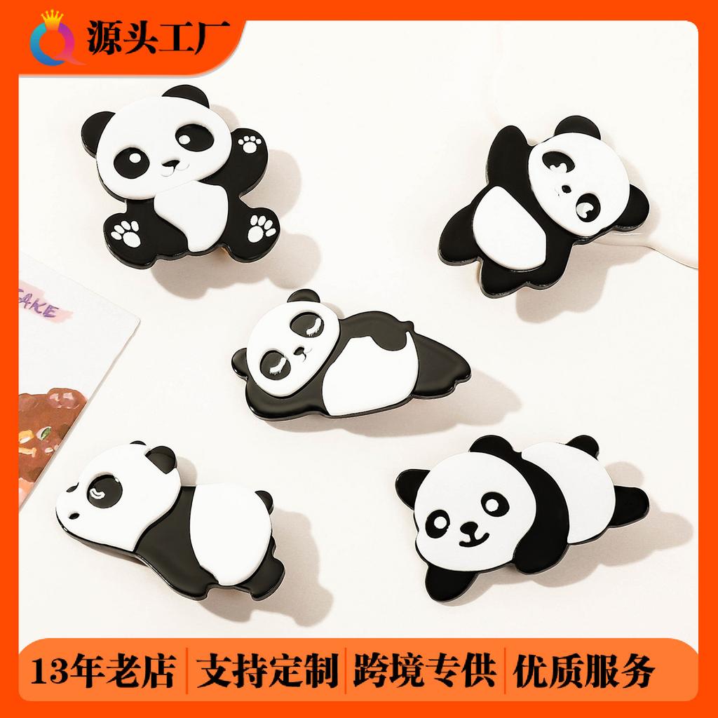 Hair Accessories Cute Panda Hair Clip Soft Cute Duck Mouth Clip Girl Heartbreak Hair Side Clip