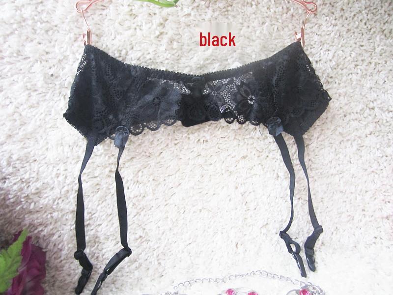Sexy Lace High-Waist Garter Belt - European & American Design