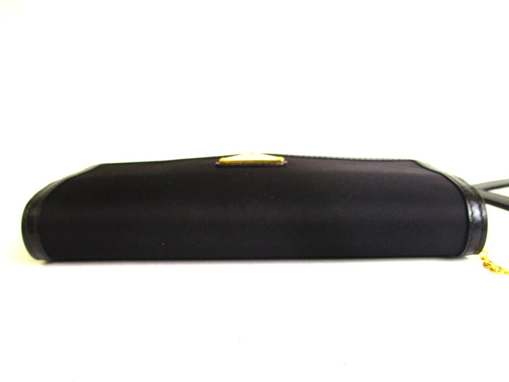 Authentic PRADA Black Nylon and Leather Bifold Long Wallet Purse #a122  Refurbished