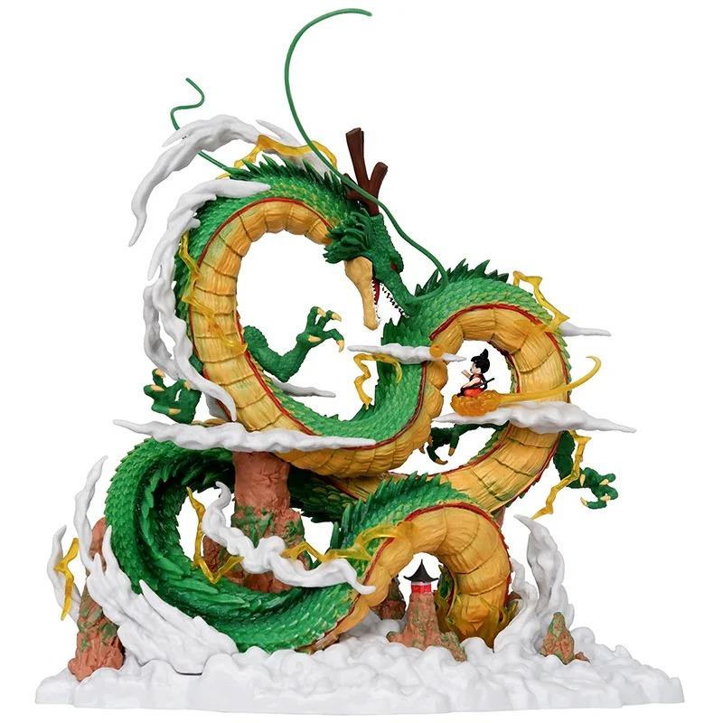 

Z Shenron And Son Goku 22cm Anime Figure Dbz Figurine Pvc Statue Model Doll Collection Decoration Ornament Toy Gifts белый