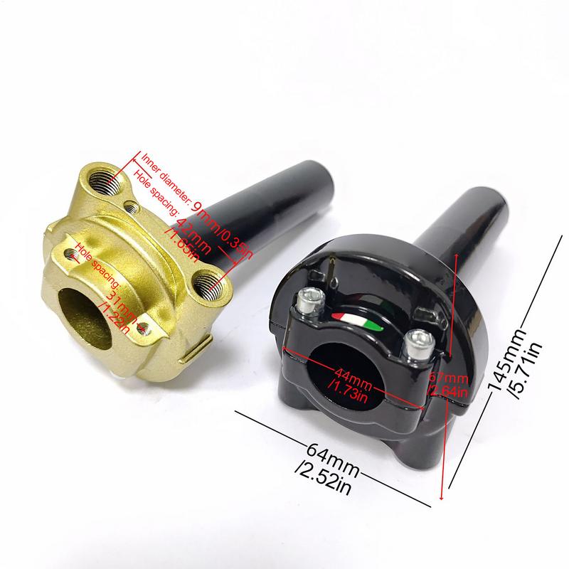 Gasgriff Lenker Beschleuniger Motorrad Ersatz Modifizierter Gasgriff Tägliches Fahren Wettbewerb Roller Teil Präzise