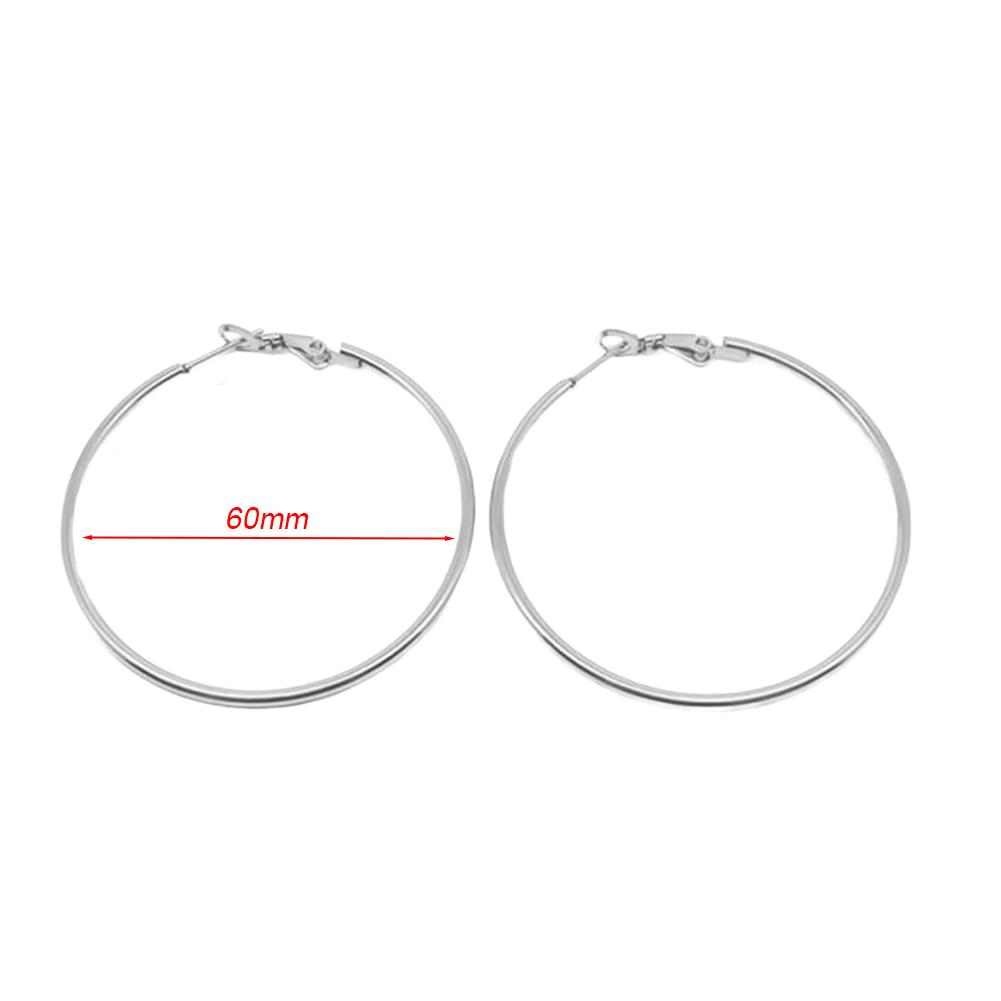 Nouvelle Mode Géométrique Creux Cercle Créoles Bijoux de Mode Boucle O'reilles Femmes Hyperbole Brincos Pour Femmes Filles Cadeau