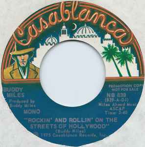 

7inch Record BUDDY MILES - Rockin And Rollin On The Streets NB839PROMO Casablanca 1975 US Soul/Funk Used