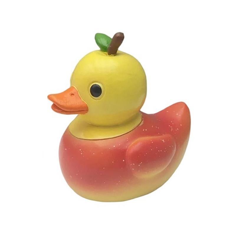 

Фигурки уток на фруктовую тематику Статуэтка утки на фруктовую тематику Декор Подарки Фигурка утки из смолы Идеально подходит для декора дома и офиса Идеально