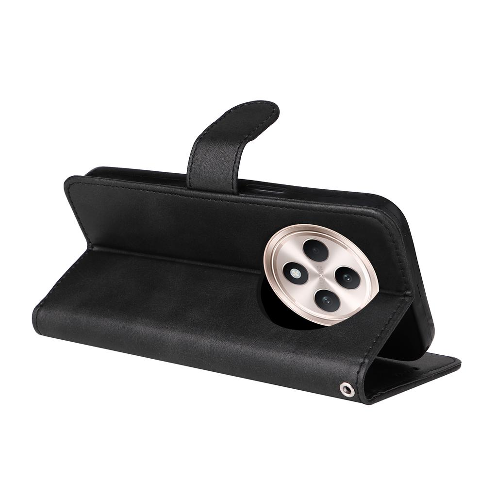 For Oppo Reno12 F 4G Case Wallet PU Leather Folio Flip Phone Cover