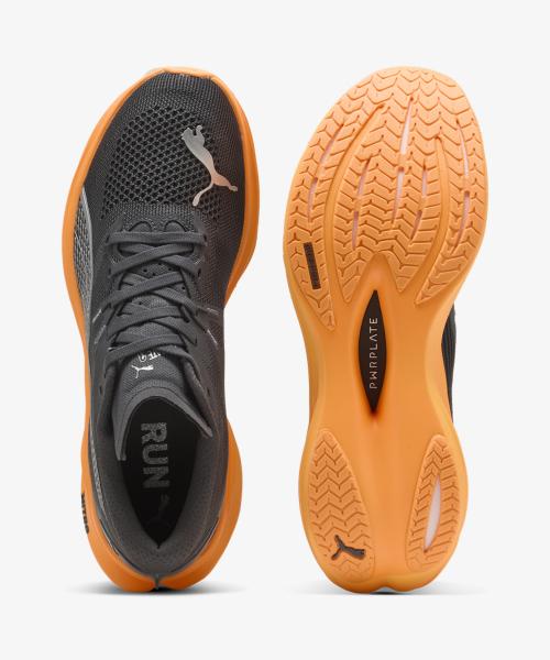 Puma Deviate Nitro 3 - Dusky Gray:Heat Fire (309707-26)