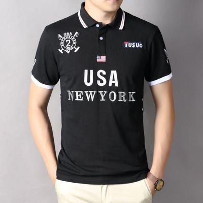 2024 Slim Fit Cotton Polo Shirt - Classic NY Golf Sports Leisure, Plus Size, Short-sleeved