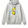 Women Drawstring Hoodie Crying Banana Cat Meme Graphic Sweatshirt Kangaroo Pocket Casual Daily Streetwear Pullover Women Hoodie