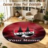 Round Rug Custom NameFC Köln Pattern Non Slip Carpet Home Floor Decor