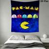 Pac-Man F Wall Hanging Printed Fabric Blanket Decorative Tapestries for Bedroom Living Room Home Decor