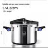 KOBACH German Style 304 Stainless Steel Induction Pressure Cooker