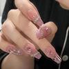 Frühling und Sommer Wind Tragen Nagel Reiner Wunsch Nagelpflaster Aufhellend Abnehmbares Nagelstück Langes und kurzes Nagelstück Fertigprodukt