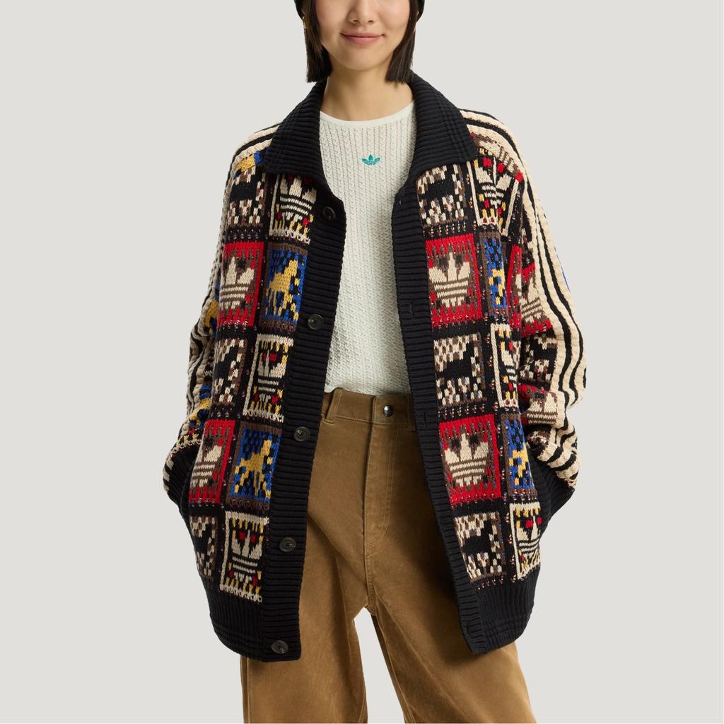 adidas Originals CRAFTED JACKET SWEATER Knitwear Unisex KR2801