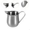 6 Items Milk Dispenser Jug Creamer Cup for Coffee And Syrup