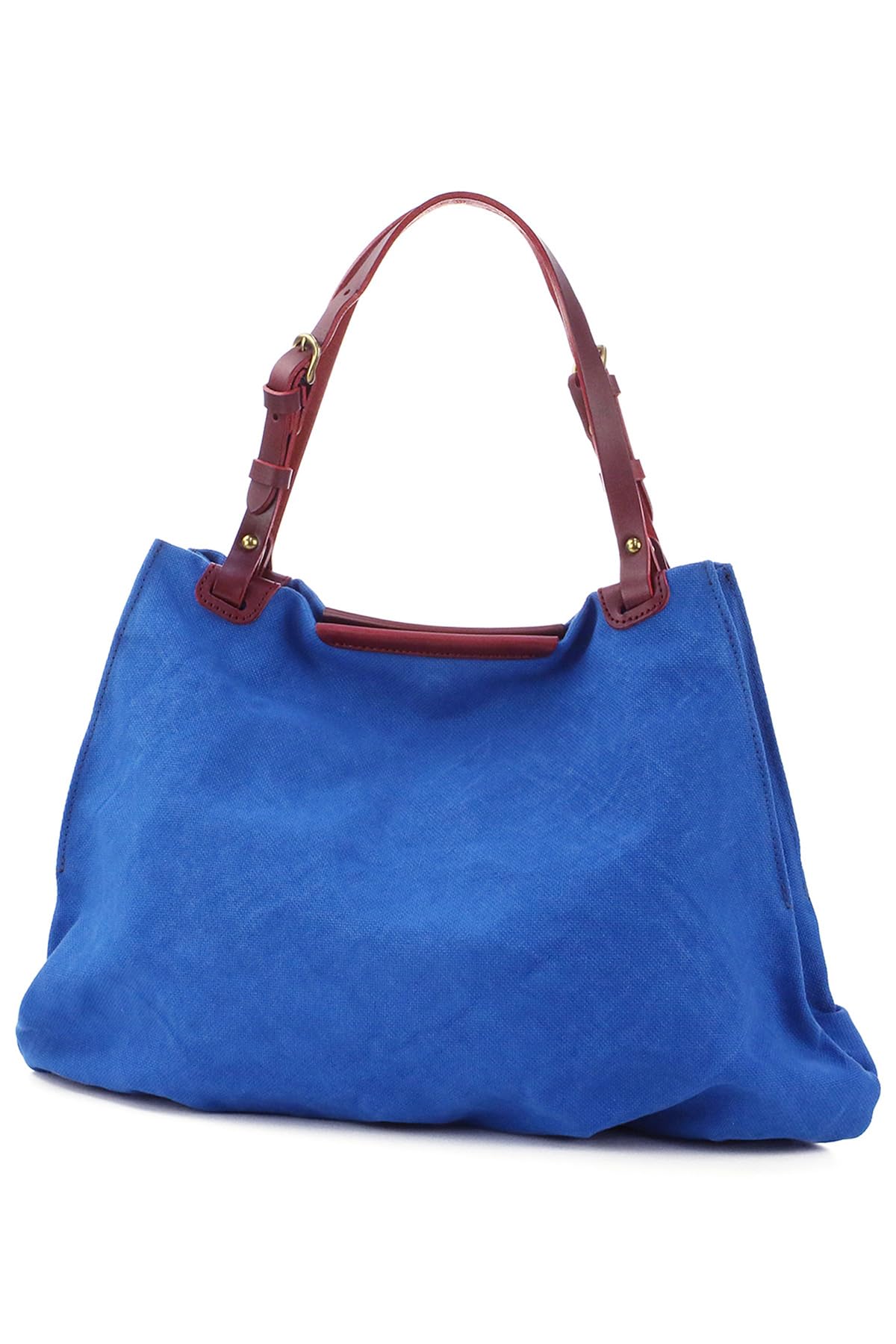 

Tote Bag Genuine Leather Waterproof Duman Waterproof Biocloth x Tochigi Leather Blue [Buggy Port] [Seagull Ship] SMIC-019 Women s SG-SMIC-019-BL синій