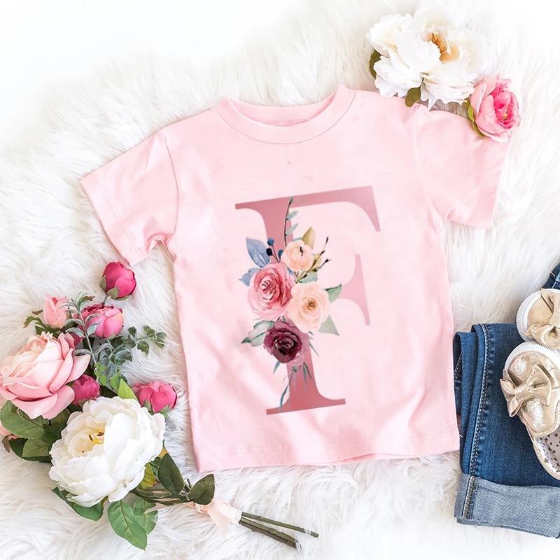 T-shirt Capibara Vestiti Bambini Magliette Grafiche Estive Abbigliamento Girocollo per Ragazze Manica Corta Top Moda Bambini Vestiti da Ragazza