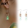 Lightweight Gothic Necklaces Glow Ghost Necklace, Glow-in-The-Dark Bottle Pendant, Cute Holiday Party Jewelry Earrings, Halloween for Women Men Style