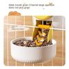 New Automatic Pet Feeder Large Capacity Detachable Water Food Dispenser Plastic Cage Hanging Bowl for Puppy Cats Rabbit