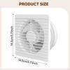 Bathroom Exhaust Fan Installation Lightweight Decorative Ventilation for Household