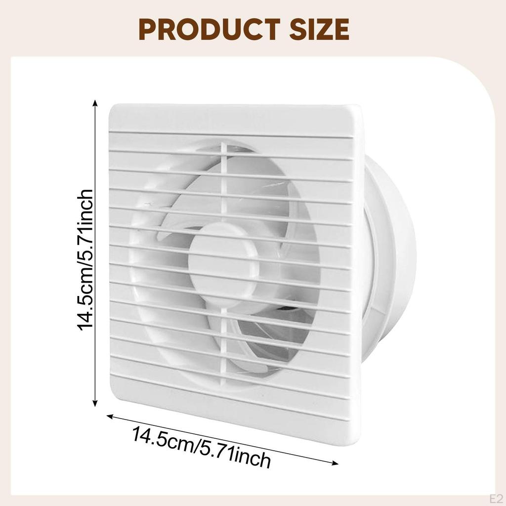 Bathroom Exhaust Fan Installation Lightweight Decorative Ventilation for Household
