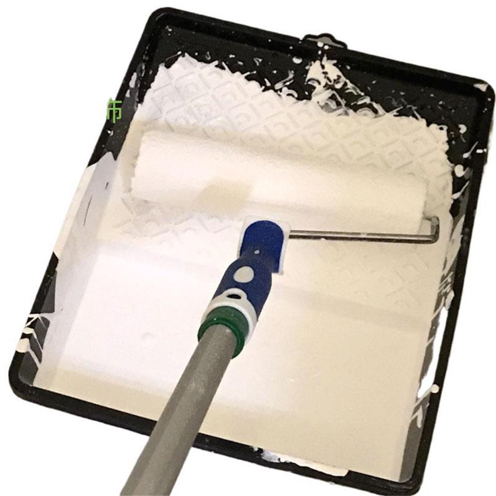 Paint Roller Tray Large Capacity Painting Tool for Latex and Wall Paint Easy Clean Sturdy Design with Handle