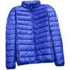 Giacca Leggera in Piuma da Uomo - Calda, Collo Alto, Giacca Invernale con Cappuccio Casual e Versatile