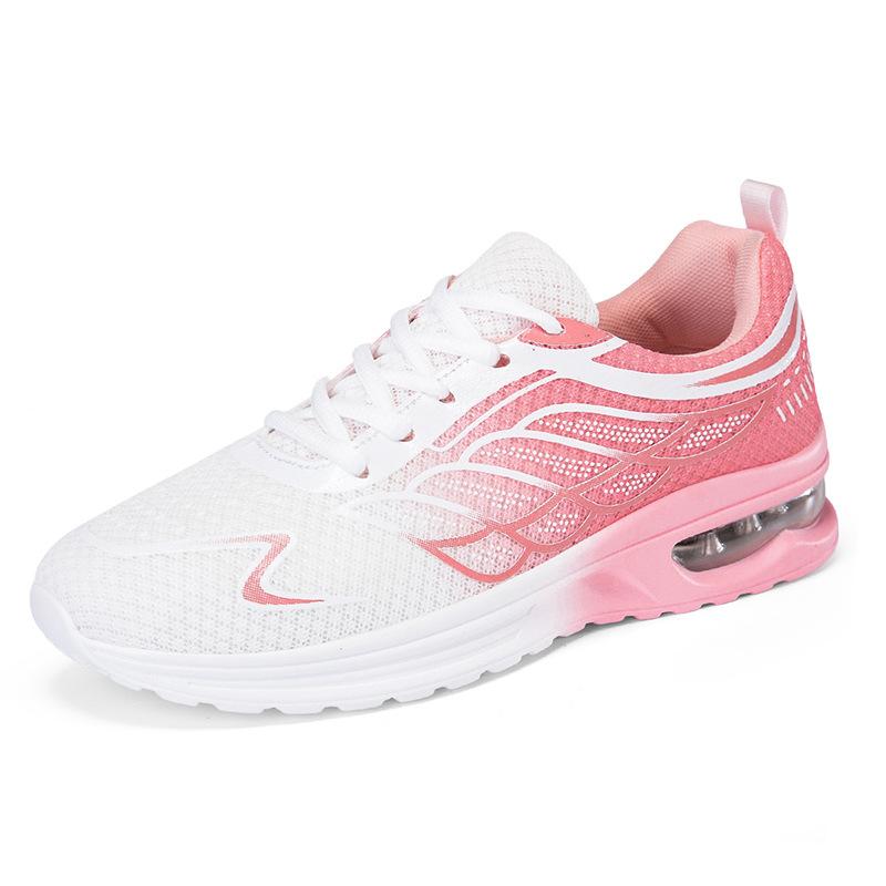 Women's shoes mesh breathable sports shoes casual shoes single shoes lightweight air cushion running shoes soft-soled travel shoes